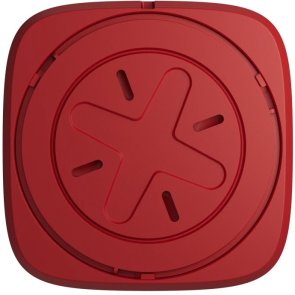 Бездротовий адресний пожежний оповіщувач звуковий Ajax EN54 FireProtect (Sounder) Jeweller Red