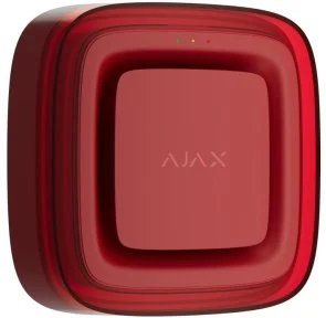 Фото: Бездротовий адресний пожежний оповіщувач світлозвуковий Ajax EN54 FireProtect (Sounder/VAD) Jeweller Red № 2 | KTC
