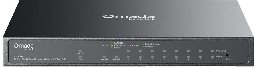 Фото: Комутатор TP-Link Omada ES210GP № 2 | KTC