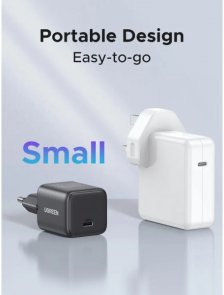 Зарядний пристрій UGREEN X512 GaN PD 20W Grey (55528)