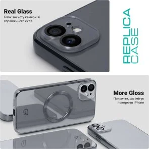 Фото: Чохол ArmorStandart for Apple iPhone 11 - Replica MagSafe Titanium Grey (ARM76172) № 3 | KTC