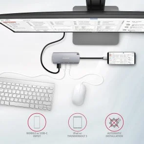 Фото: USB-хаб Axagon HMC-6M2 Grey № 5 | KTC