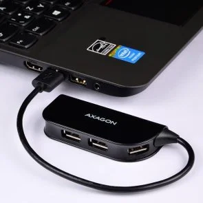 Фото: USB-хаб Axagon HUE-X4B Black № 4 | KTC