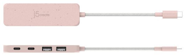 USB-хаб J5create JCH342ER-N Red