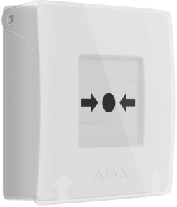 Тривожна кнопка Ajax ManualCallPoint Jeweller White (44796)