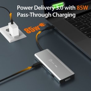 USB-хаб J5create JCD401-N Grey