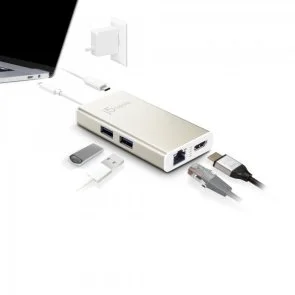 Фото: USB-хаб J5create 5in1 JCA374-N Grey № 4 | KTC