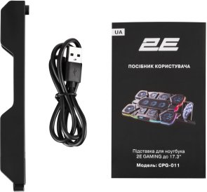 Підставка для ноутбука 2E Gaming Laptop Cooling Pad CPG-011 (2E-CPG-011)