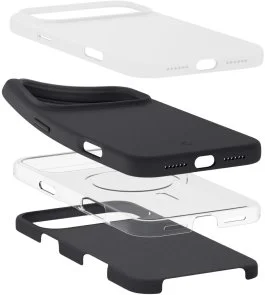 Фото: Чохол Spigen for Apple iPhone 17 Pro - Silicone Fit MagFit Black (ACS10335) № 10 | KTC
