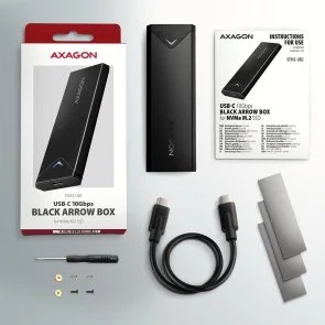 Фото: Кишеня зовнішня Axagon EEM2-UB2 Black № 3 | KTC
