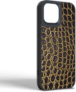 Фото: Чохол Harder for Apple iPhone 14 - Crocosaur Black (ARM76713) № 2 | KTC