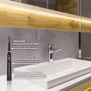 Електрична зубна щітка PECHAM Black Travel PC-080