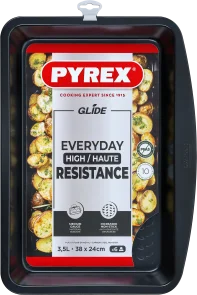 Фото: Форма Pyrex GLIDE 38x24cm Black (GL38RR6/8046) № 3 | KTC