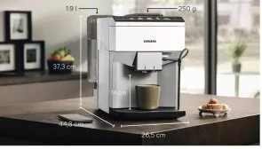 Фото: Кавомашина Siemens EQ500 White/Silver (TP515R02) № 10 | KTC