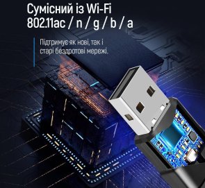 Wi-Fi адаптер ColorWay CW-AD-W2