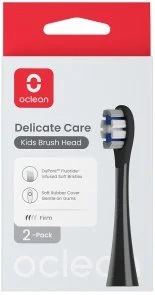Фото: Насадка для зубної щітки Oclean X Kids P3K8 Black 2pcs (6970810557398) № 7 | KTC