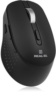 Миша Real-EL RM-380W Wireless Black (EL123200057)