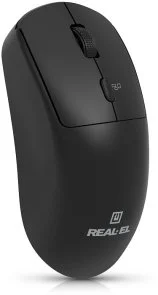 Фото: Миша Real-EL RM-317W Wireless Black (EL123200052) № 3 | KTC