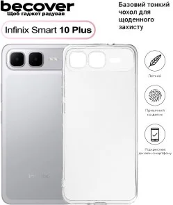 Фото: Чохол BeCover for Infinix Smart 10 Plus X6725B - Transparancy (713765) № 2 | KTC