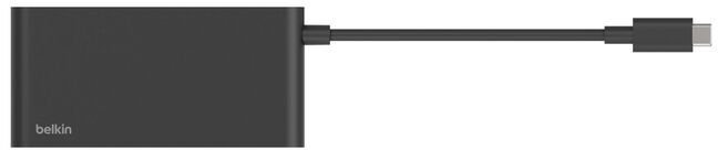 USB-хаб Belkin 5in1 Multiport Dock Black (AVC021HQBK)
