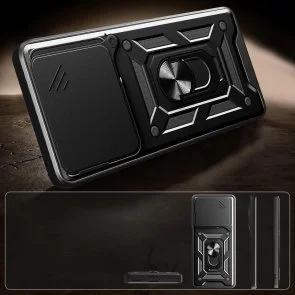 Фото: Чохол BeCover for ZTE Blade A55 - Military Black (713550) № 3 | KTC