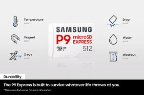FLASH: Micro SDXC 512Gb Samsung P9 Express UHS-I U3 V30 A1