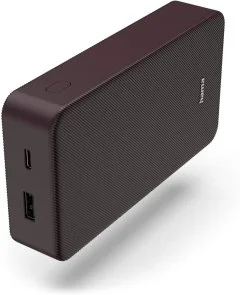 Фото: Батарея універсальна Hama Colour 20 20000mAh Plum (201715) № 2 | KTC