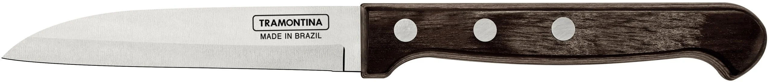 Фото: Ніж кухонний для овочів Tramontina POLYWOOD 7.6cm Black (21121/193) № 3 | KTC