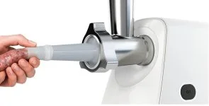 Фото: Електром'ясорубка Bosch SmartPower White (MFW2517W) № 3 | KTC