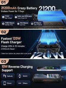 Смартфон Ulefone Armor 29 Pro 16/512GB Marvel Black (6975326668224)