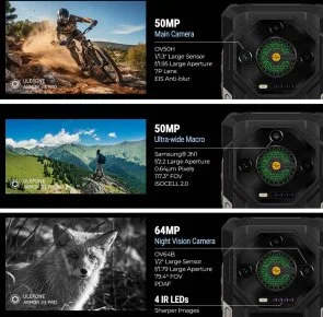 Фото: Смартфон Ulefone Armor 33 Pro 16/512GB Phantom Black (6975326660112) № 6 | KTC