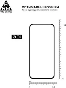 Фото: Захисне скло ArmorStandart Pro for Nothing Phone 2a (ARM88014) № 3 | KTC