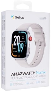 Смарт годинник Gelius Amazwatch Numix GP-SW009 Silver (99696)