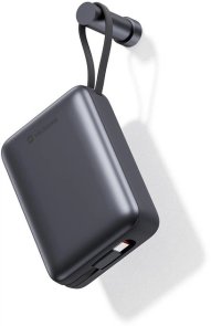 Батарея універсальна SWISSTEN Space 20000mAh, 2xUSB, 2xType-C, 22.5W, Silver