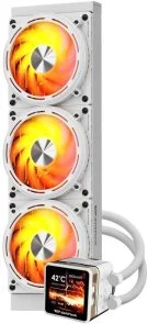 Фото: Система рідинного охолодження DARKFLASH Explore DE360 White (DE360 WHITE) № 4 | KTC