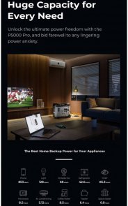 Зарядна станція Oukitel P5000 Pro 4000W 5120Wh (P5000PRO)