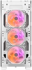 Корпус DARKFLASH DK361 White with window (DK361 WHITE)