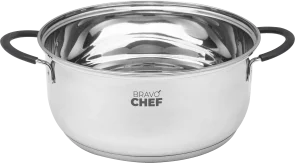 Фото: Набір каструль Bravo Chef Safran 2L/ 2.8L/ 3.8L 6pcs (BC-6002) № 4 | KTC