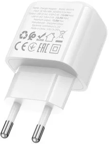 Фото: Зарядний пристрій BOROFONE BAS41A Potential 2A White (6941991113741) № 6 | KTC