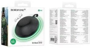 Фото: Портативна колонка BOROFONE BR48 Ufo Sports Black (6941991121692) № 3 | KTC