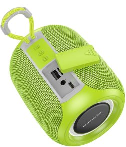 Портативна колонка BOROFONE BR36 Lucy Sports Green (6941991104381)