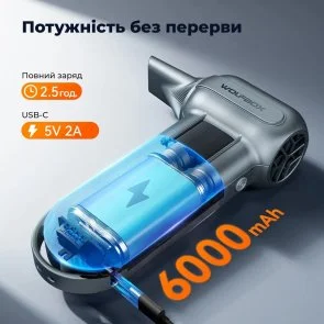 Фото: Акумуляторний турбокомпресор (повітродувка) Wolfbox MegaFlow 100 (MF100) № 9 | KTC