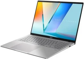 Фото: Ноутбук ASUS Vivobook S16 S3607VA-RP146 Cool Silver - 16" IPS 144 Гц / Intel Core 7 / 240H / DDR5 16 ГБ / PCI-E SSD 512 ГБ / Intel Graphics № 2 | KTC