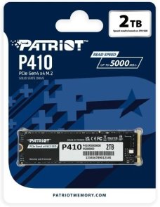 SSD-накопичувач Patriot P410 2280 PCIe 4.0 x4 NVMe 1.4 2TB (P410P2TBM28H)