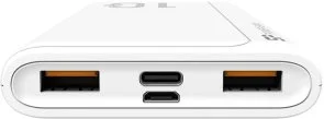 Фото: Батарея універсальна Silicon Power QP15 10000mAh 18W White (SP10KMAPBKQP150W) № 3 | KTC