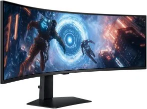 Фото: Монітор Samsung Odyssey G9 G91F LS49FG916EIXUA Black - 49" VA / 5120x1440 / 144 Гц / AMD FreeSync Premium Pro / HAS № 3 | KTC
