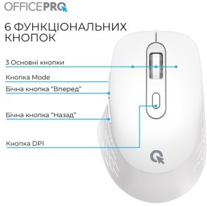 Миша OfficePro M265W Wireless White