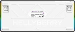 Клавіатура Hator Hellyberry HK75 Mechanical Linear Wireless/BT Black/White (HK75 wireless)
