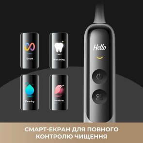 Електрична зубна щітка Mova Fresh 20 Sensus Black (ATS25B-BK)