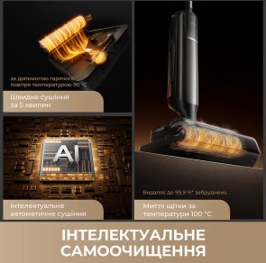 Ручний бездротовий пилосос Mova M50 Ultra (HMH28A)